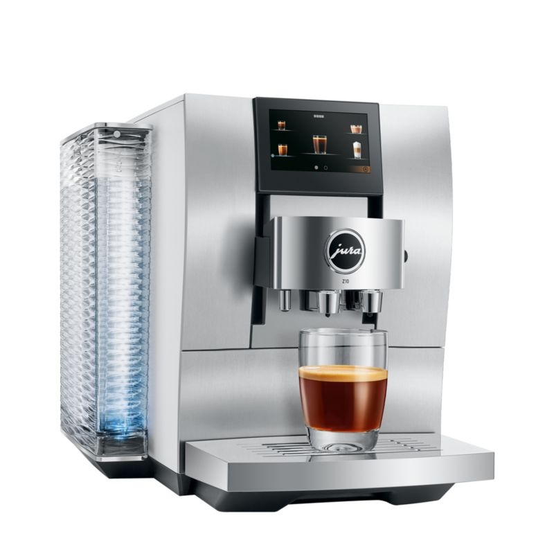 JURA ® Z10 Aluminum White Espresso Machine - Image 8