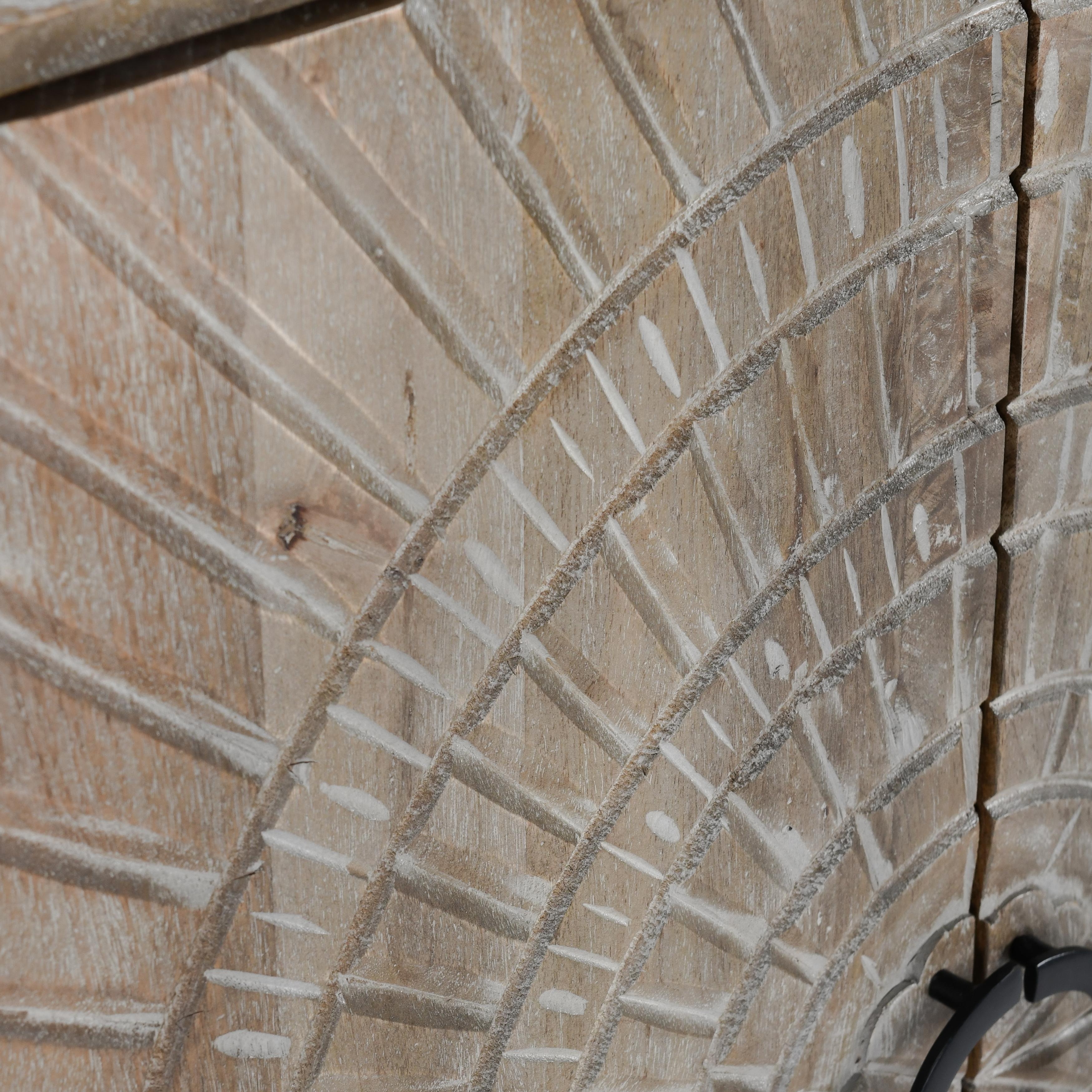 Vivienne 4Dr Sideboard Light Gray - Image 6