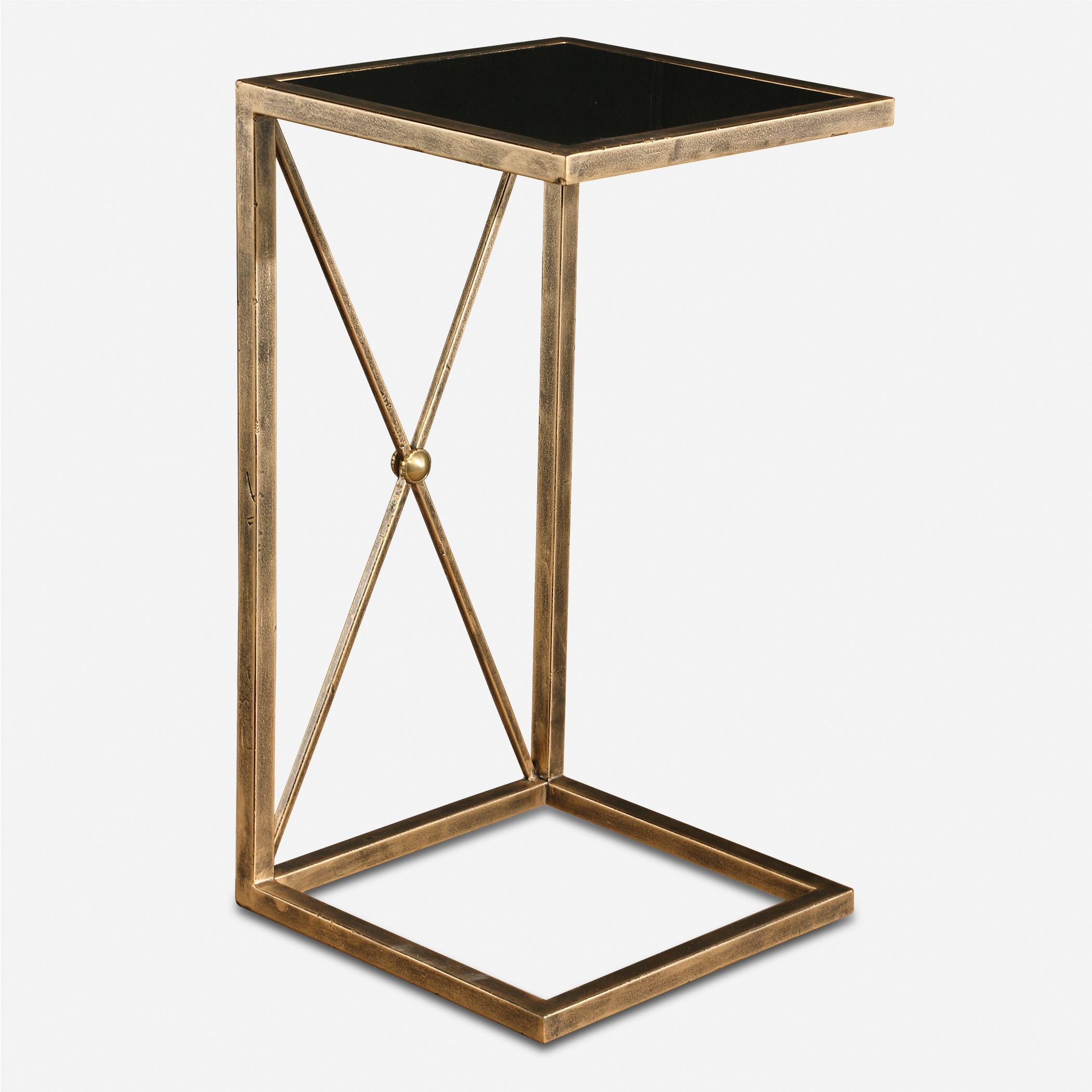 Zafina Gold Accent Table - Image 0