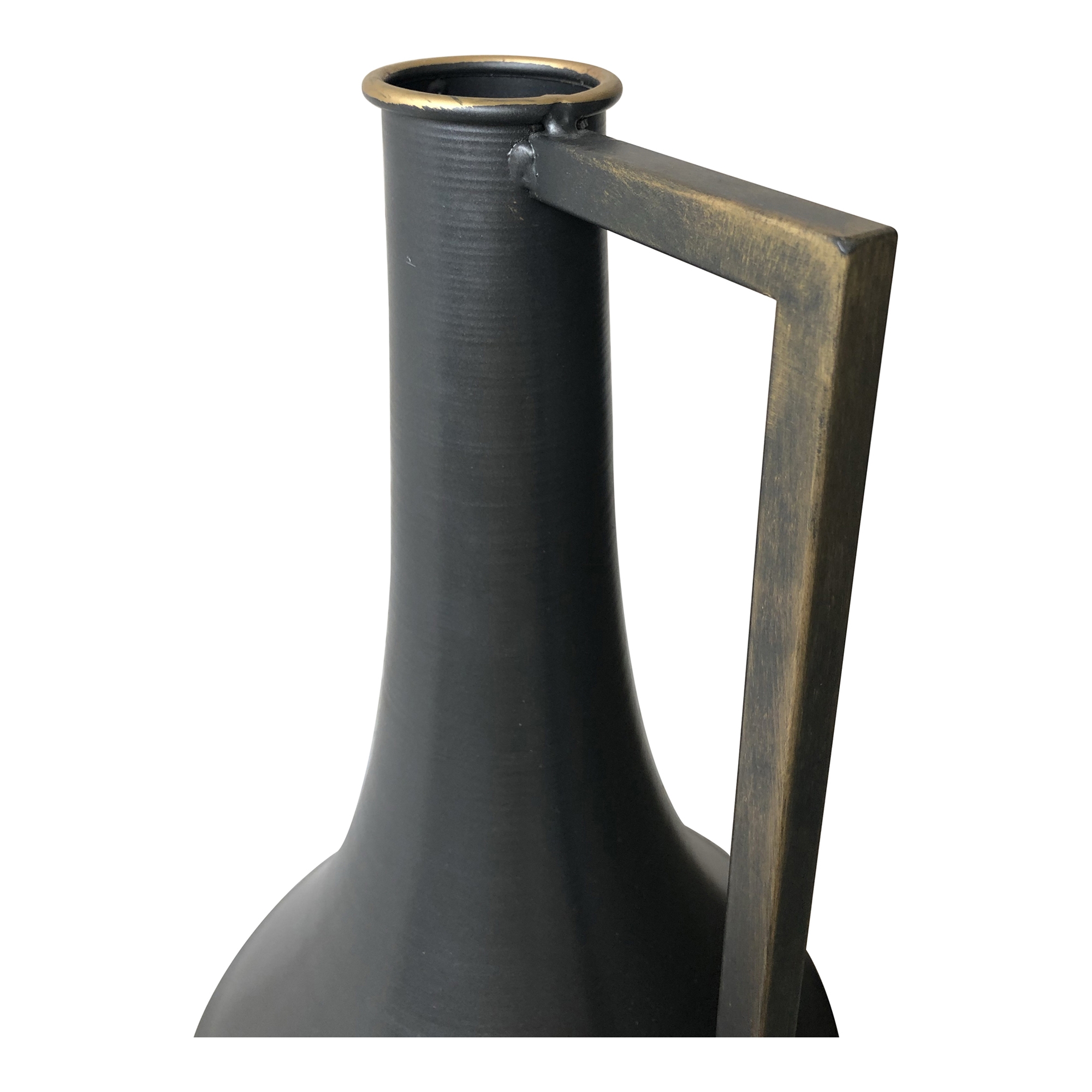 Argus Metal Vase Black - Image 2