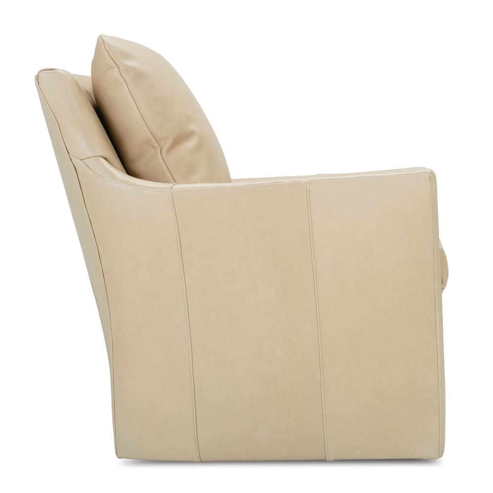 Ingrid Leather Swivel Glider - Image 2