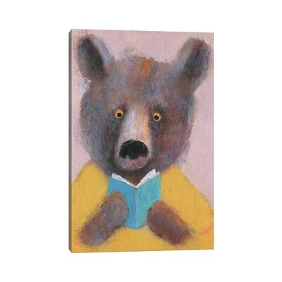 The Bear Reading The Book NSL21 - Image 0