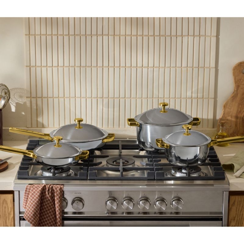 Our Place Titanium Pro Gold 10-Piece Cookware Set - Image 7
