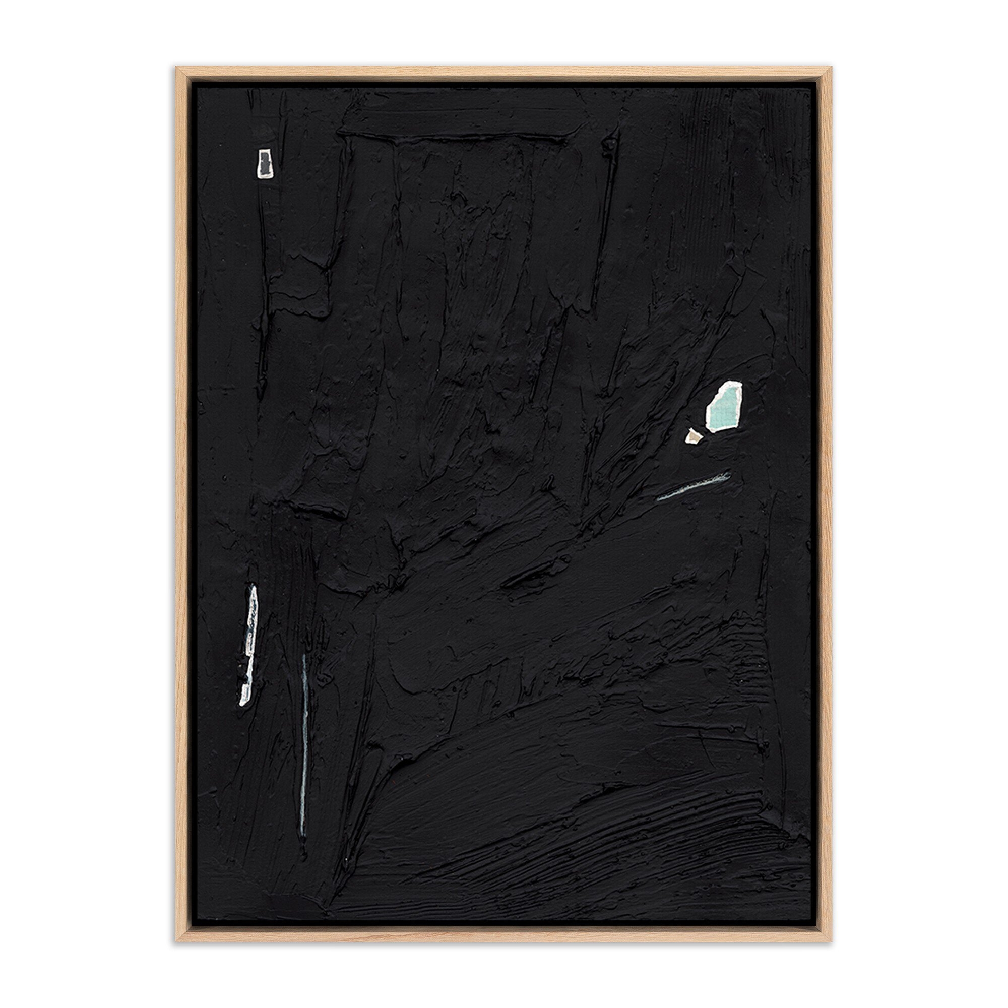 Wherever You Go, That's Where I Am No. 1 - Vertical Grain White Oak Floater - Image 0