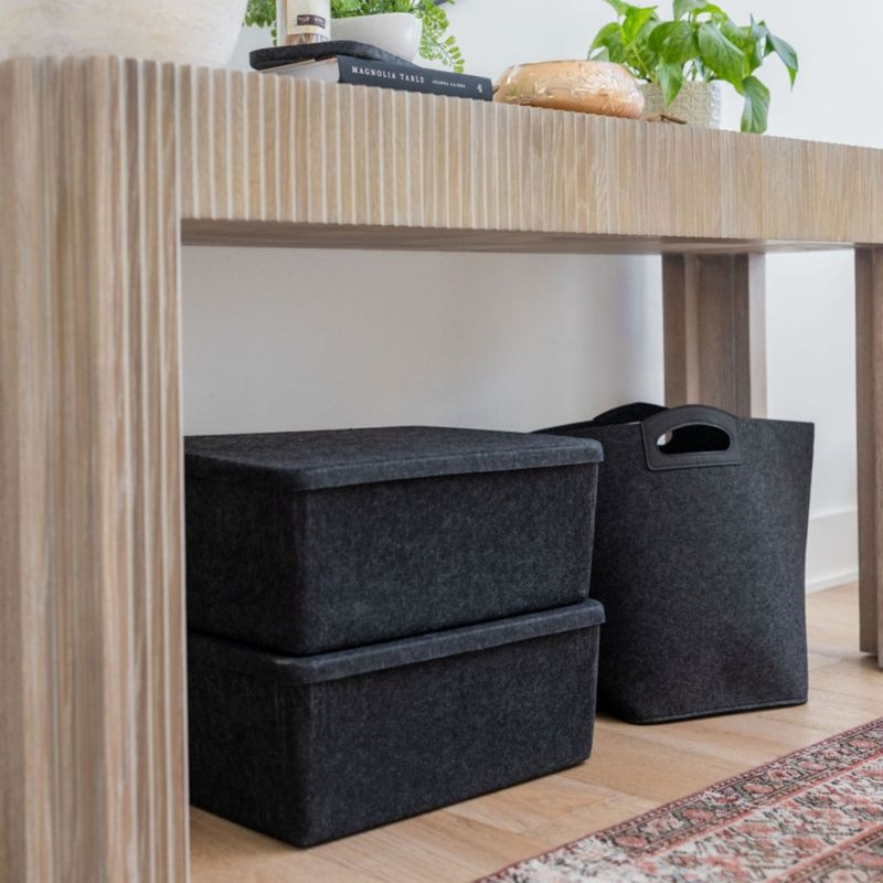 SortJoy Carbon Extra Large Sculpted Bin - Image 1