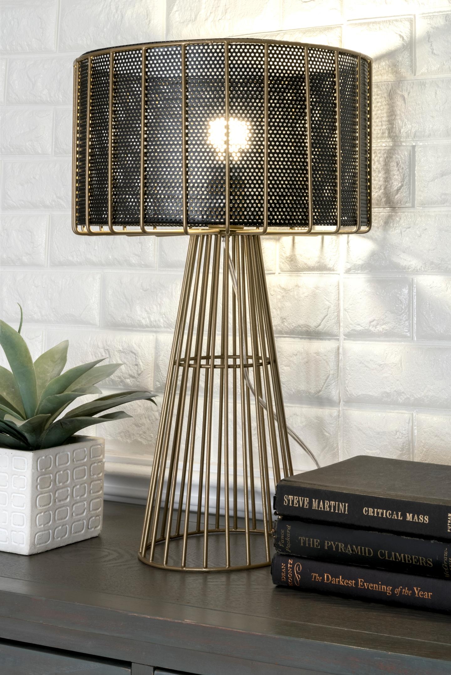 Lenexa 21" Iron Table Lamp - Image 0