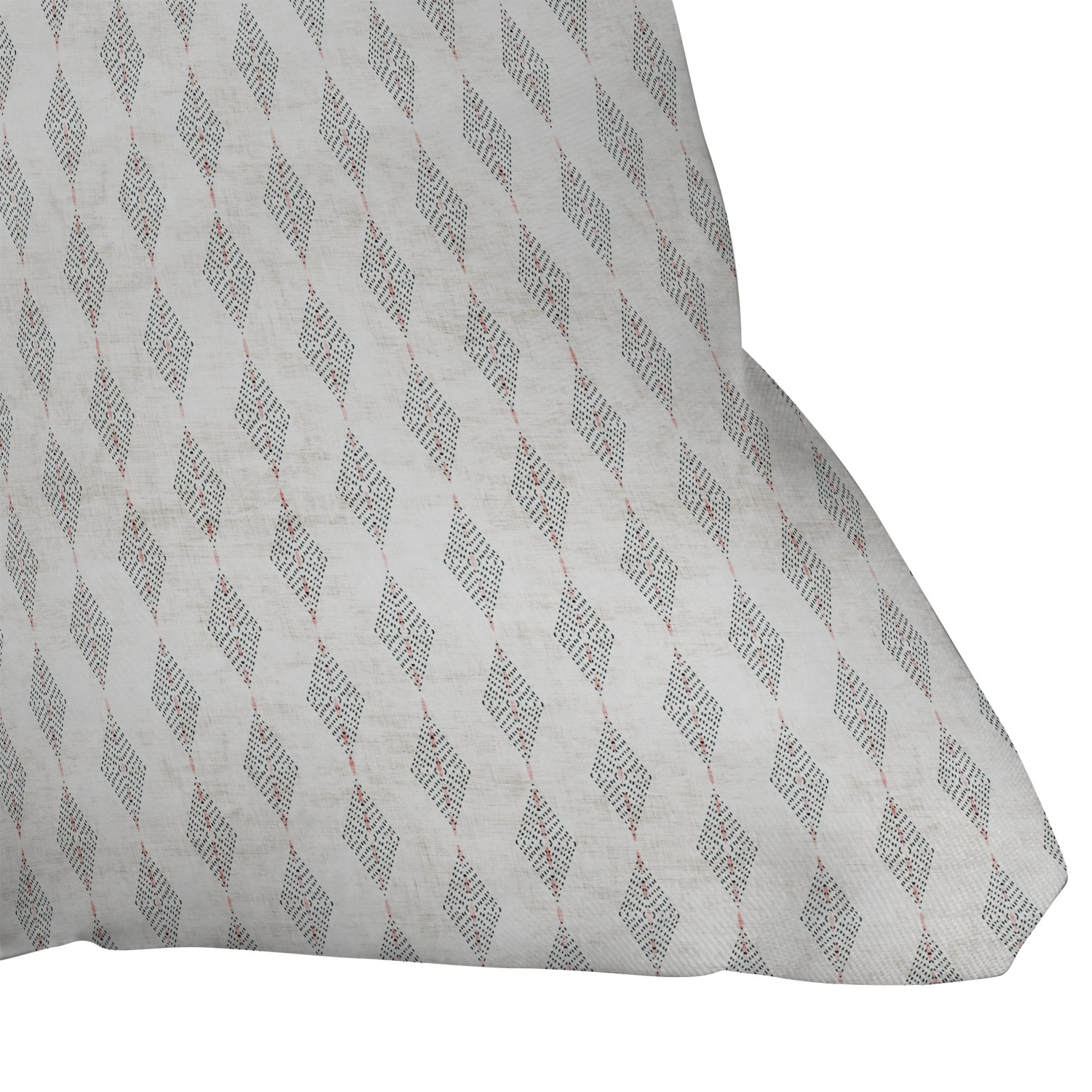 Boho Diamond by Holli Zollinger - Outdoor Throw Pillow 18" x 18" - Image 2