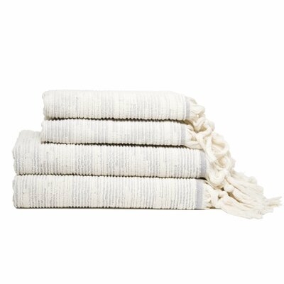 Nilgun Maine 4 Piece Turkish Cotton Towel Set - Image 0