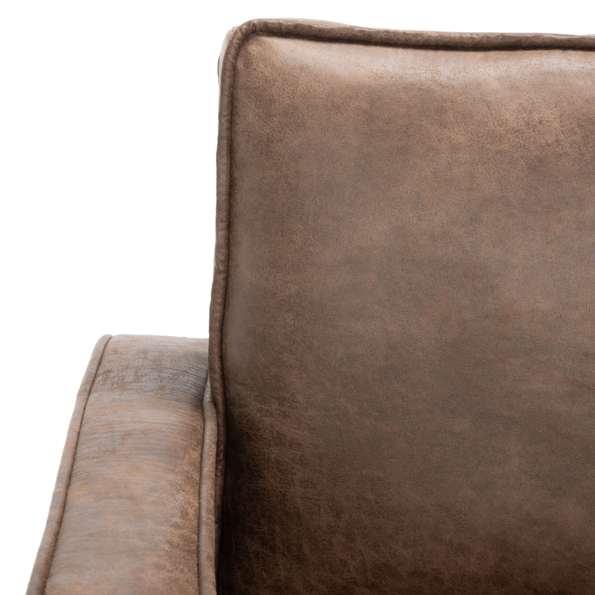 Paityn Accent Chair - Brown / Black - Safavieh - Image 2