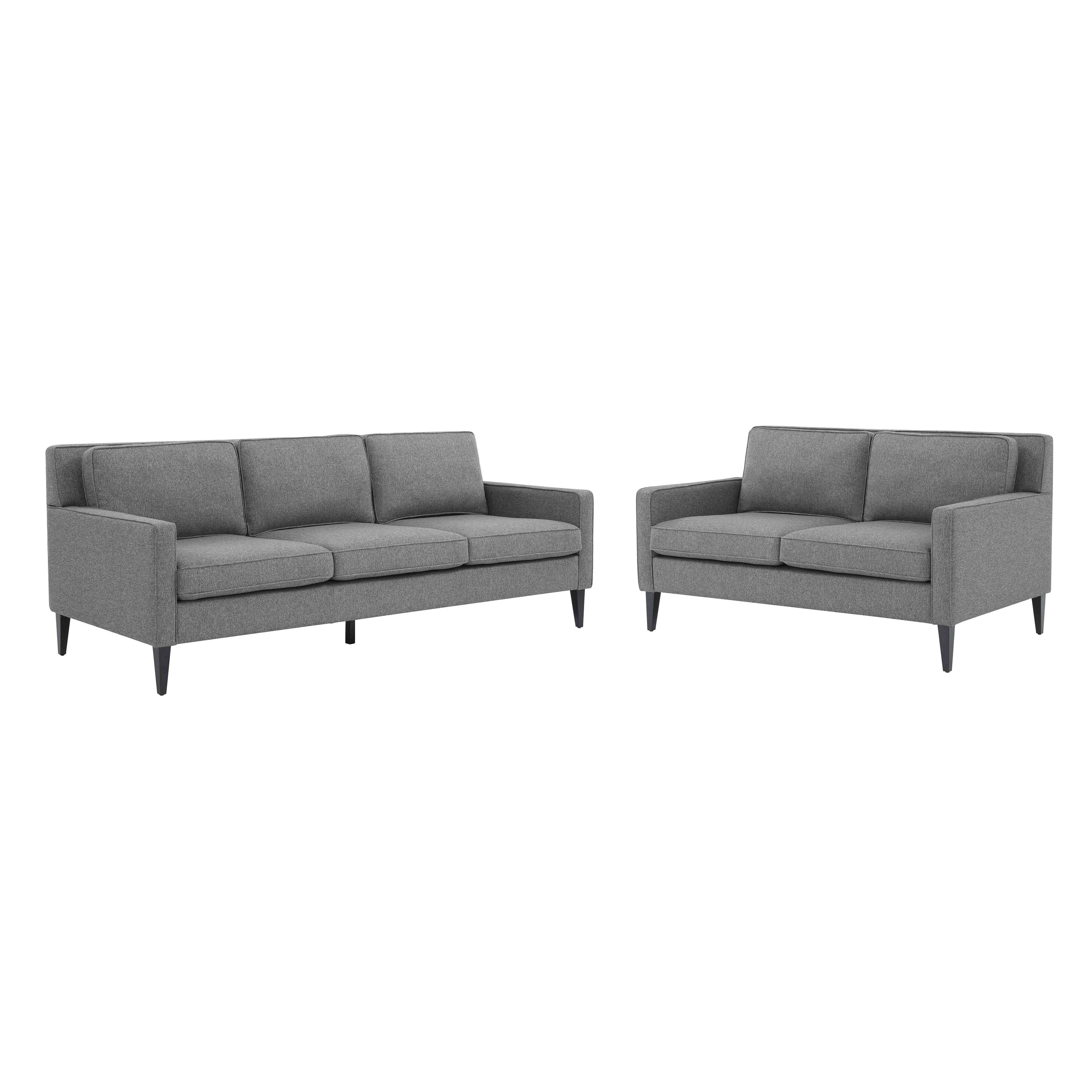 Alivia Gray Sofa - Image 6