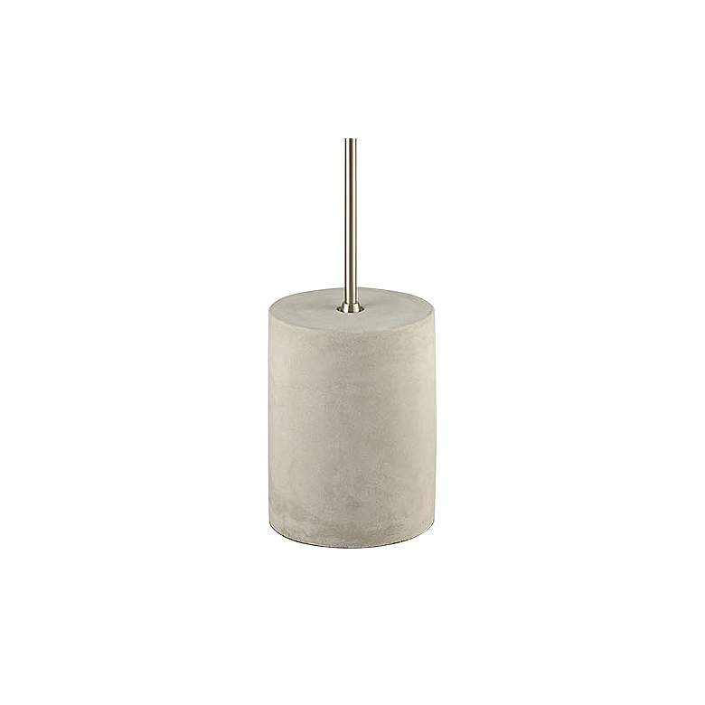 Dimond Katwijk Concrete Floor Lamp, Nickel - Image 2