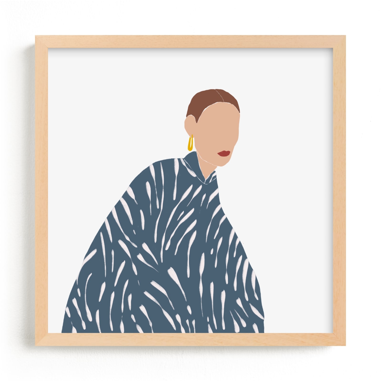 A Girl With A Coat Limited Edition Fine Art Print 2 - Image 0