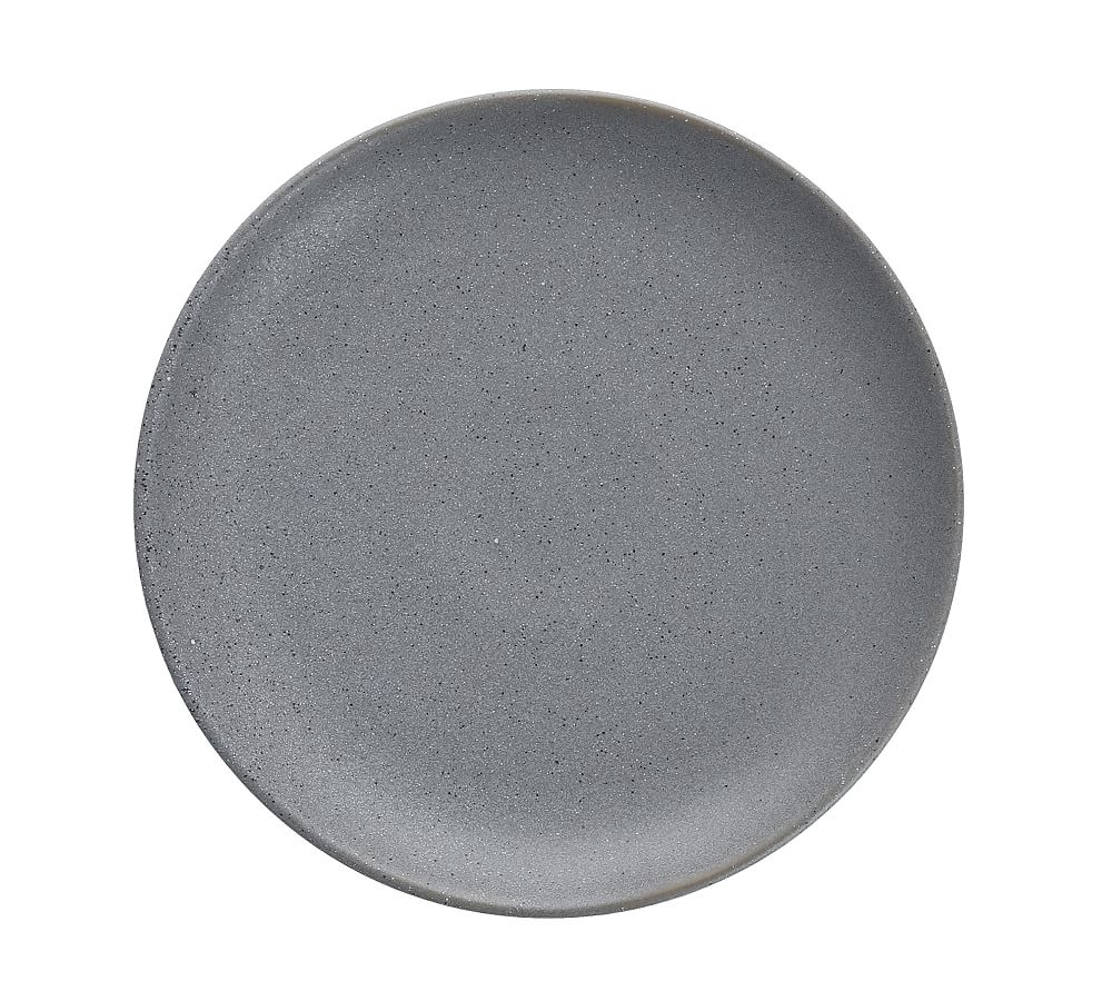 Fortessa Sound Vitraluxe China Salad Plates, Set of 4 - Cement - Image 0