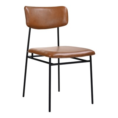 Bauch DINING CHAIR BROWN-SET OF TWO - Image 0