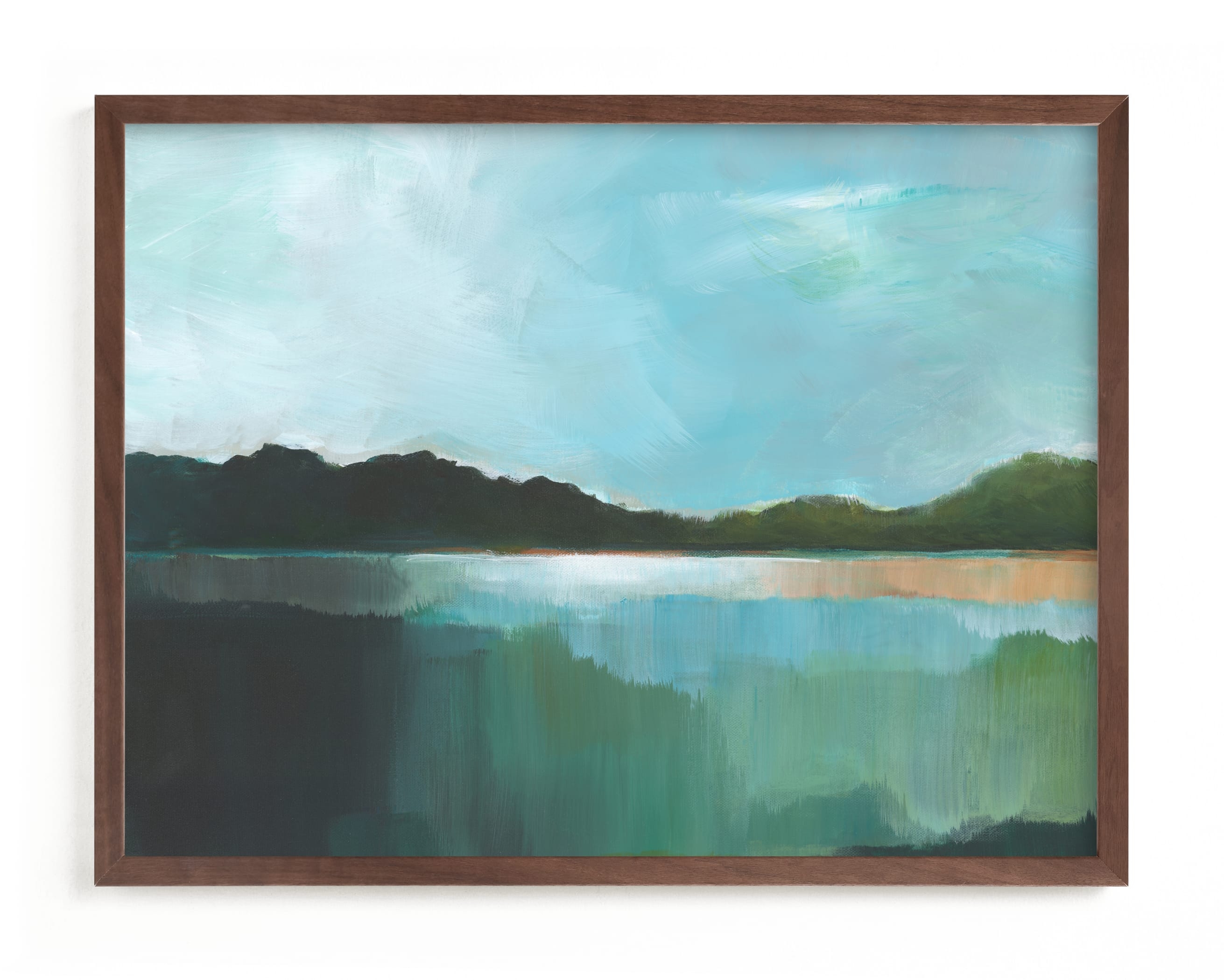 Green Lands Limited Edition Fine Art Print 2 - Image 0