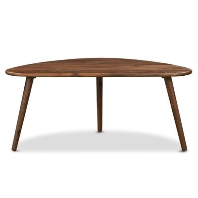 Grenshaw Solid Wood 3 Legs Coffee Table - Image 0