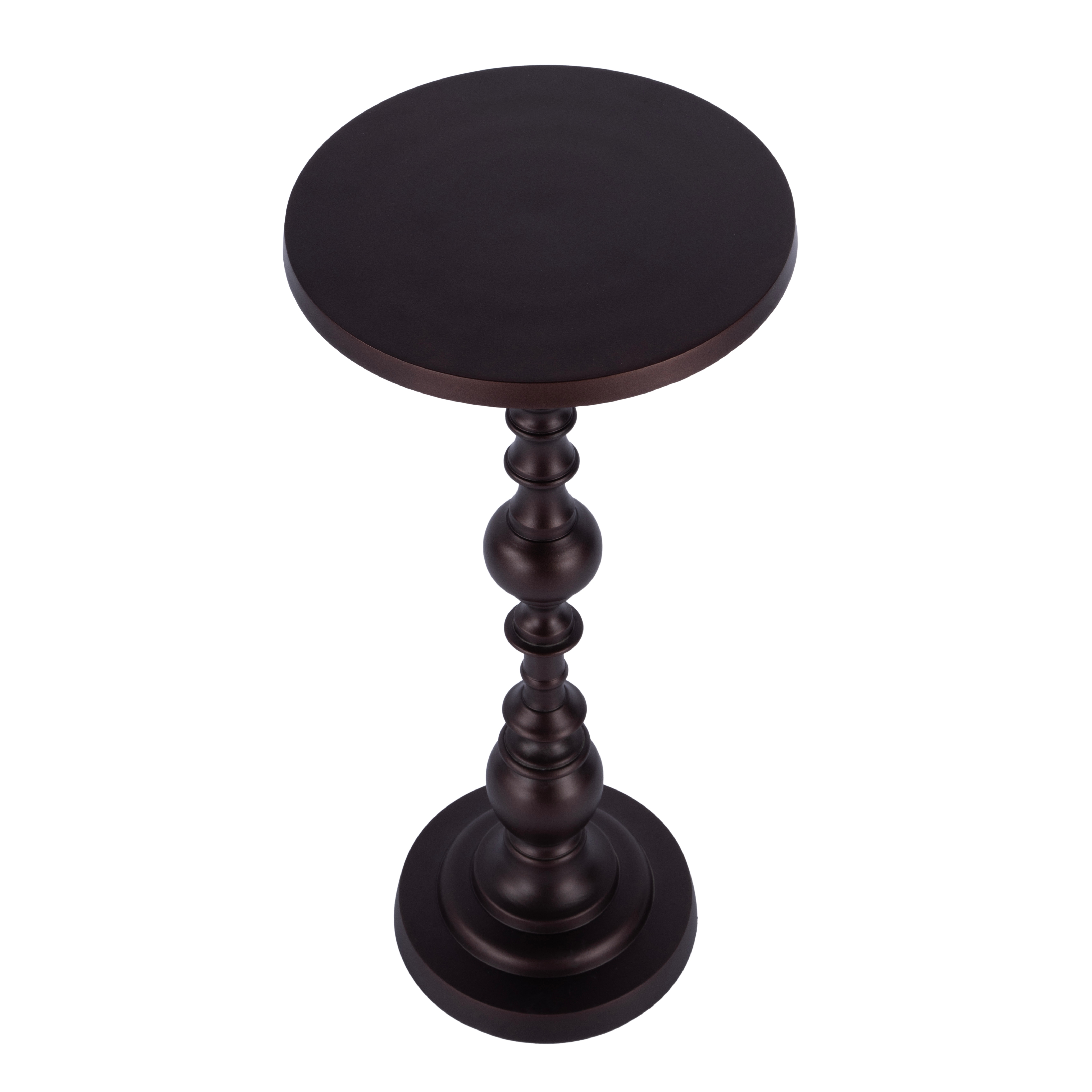 Darien Outdoor Bronze Outdoor Side Table - Image 2