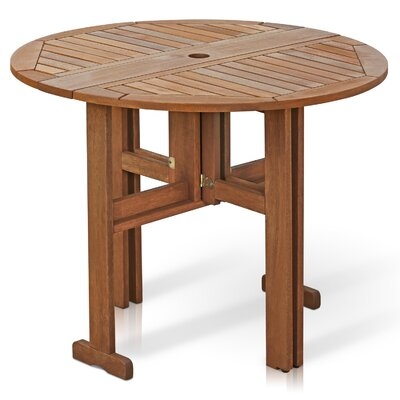 Fina Folding Wood Dining Table - Image 0