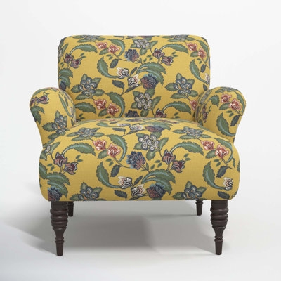 Allura 32'' Wide Cotton Armchair - Image 0