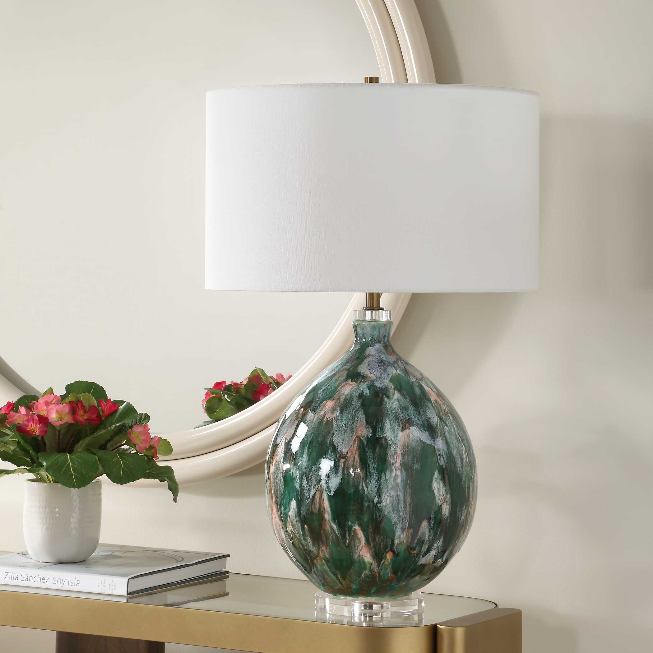 Mihaela Drip Glaze Table Lamp - Image 2