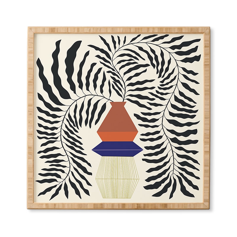 Duality 2 by Jae Polgar - Framed Wall Art Basic Black 20" x 20" - Image 2