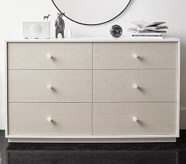 Milo Extra-Wide Dresser, Simply White - Image 3
