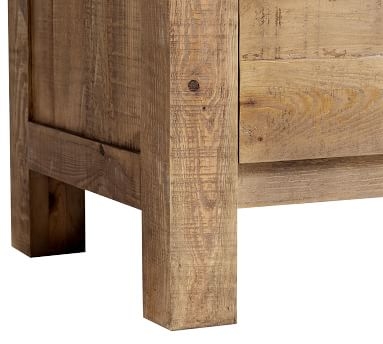 Hensley Reclaimed Wood 6-Drawer Dresser, Weathered Gray - Image 3