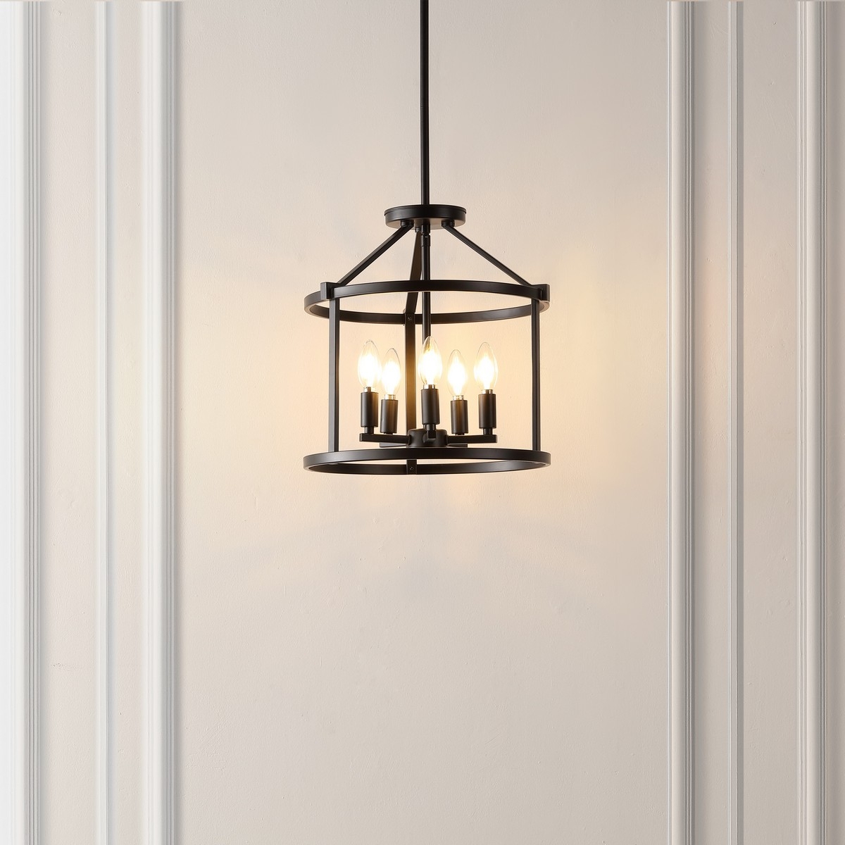 Navassa 5 Lt 15" Pendant - Black - Image 2