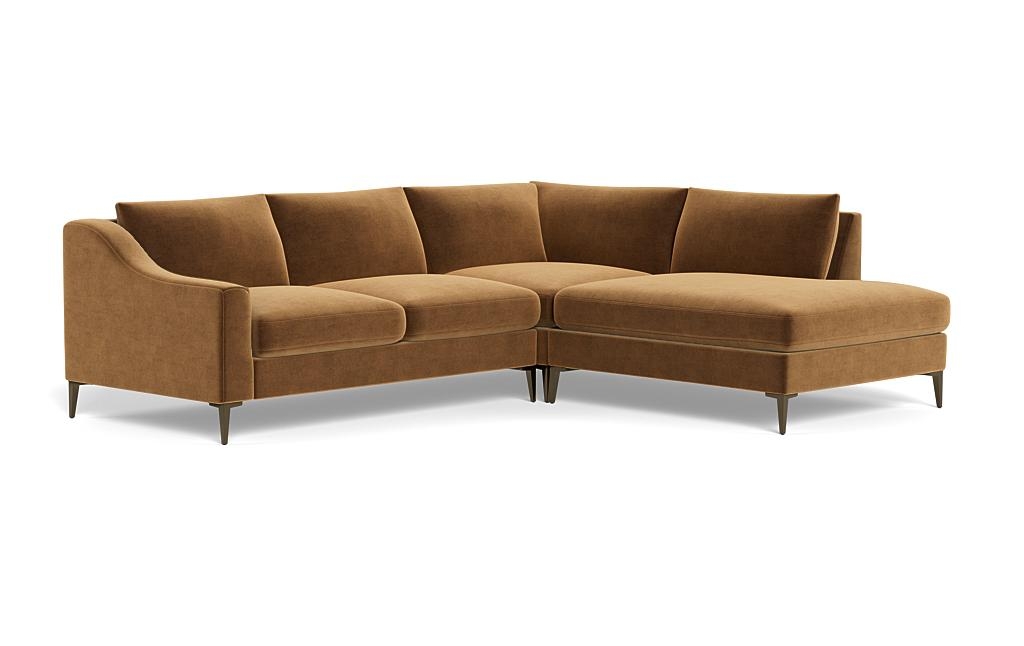 Saylor Slope Arm 3-Seat Right Bumper Sectional - Image 1