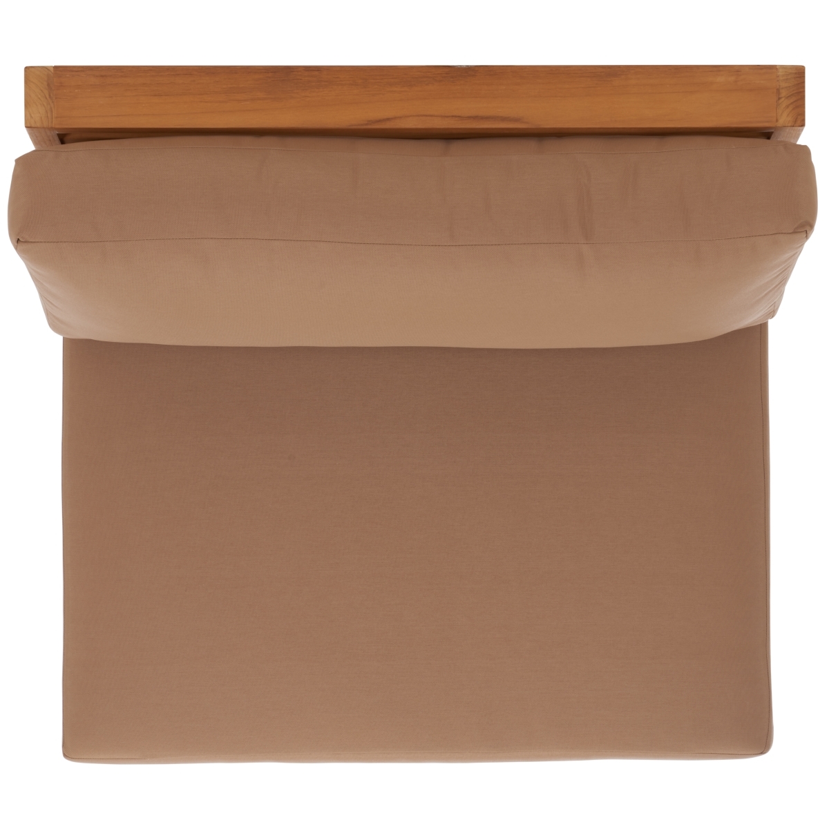 Julianne Teak Patio Chair - Natural/Brown - Image 4