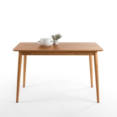 Goodyear Mid Century Modern Solid Wood Dining Table - Image 0