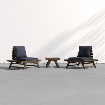 Cason 3 Piece Seating Group with Cushions - Image 1