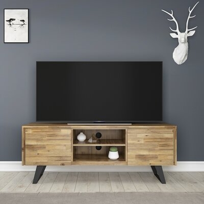 Schaefferstown Solid Wood TV Stand for TVs up to 70" - Image 0
