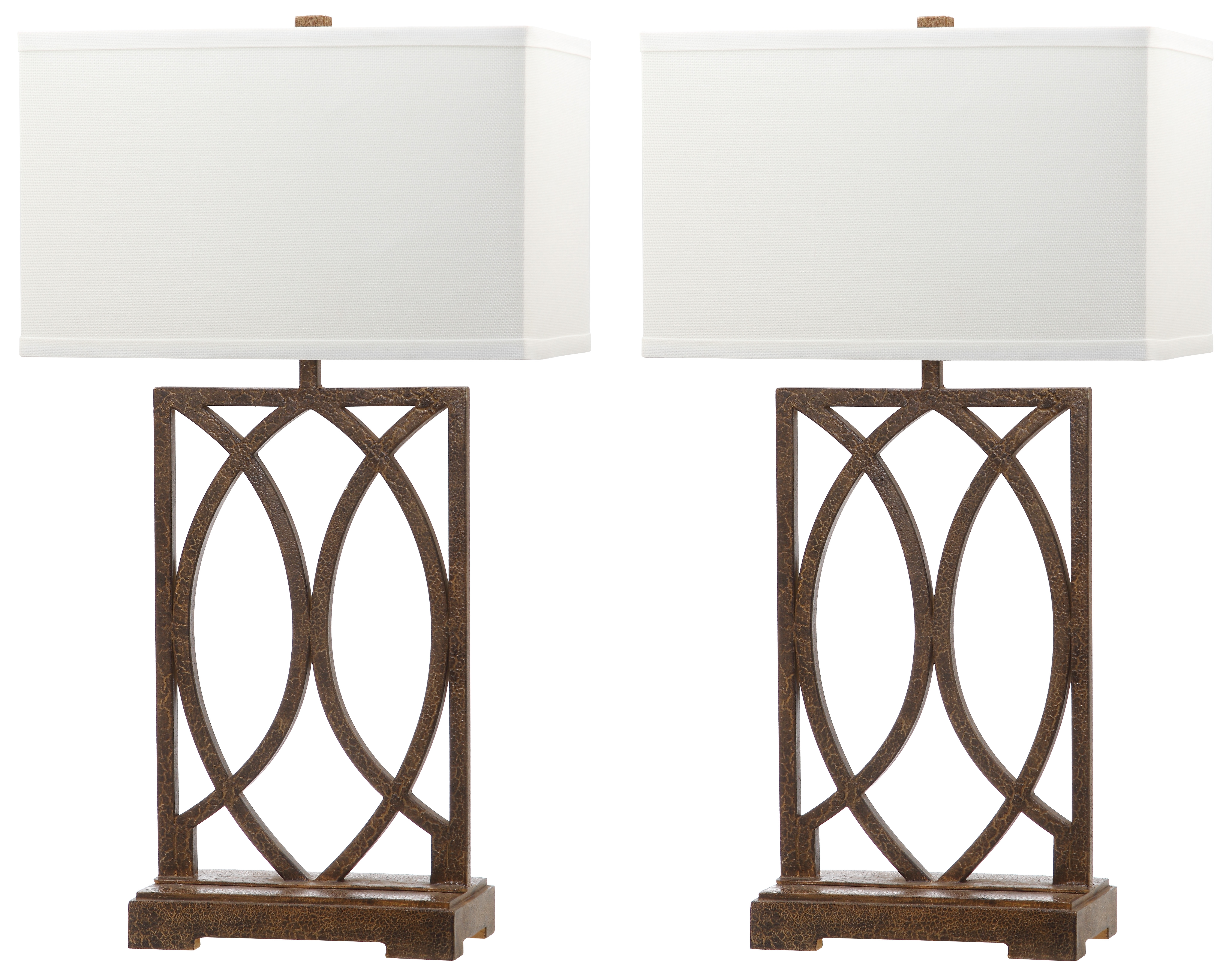 Jago 29.5-Inch H Table Lamp - Antique Gold - Safavieh - Image 0