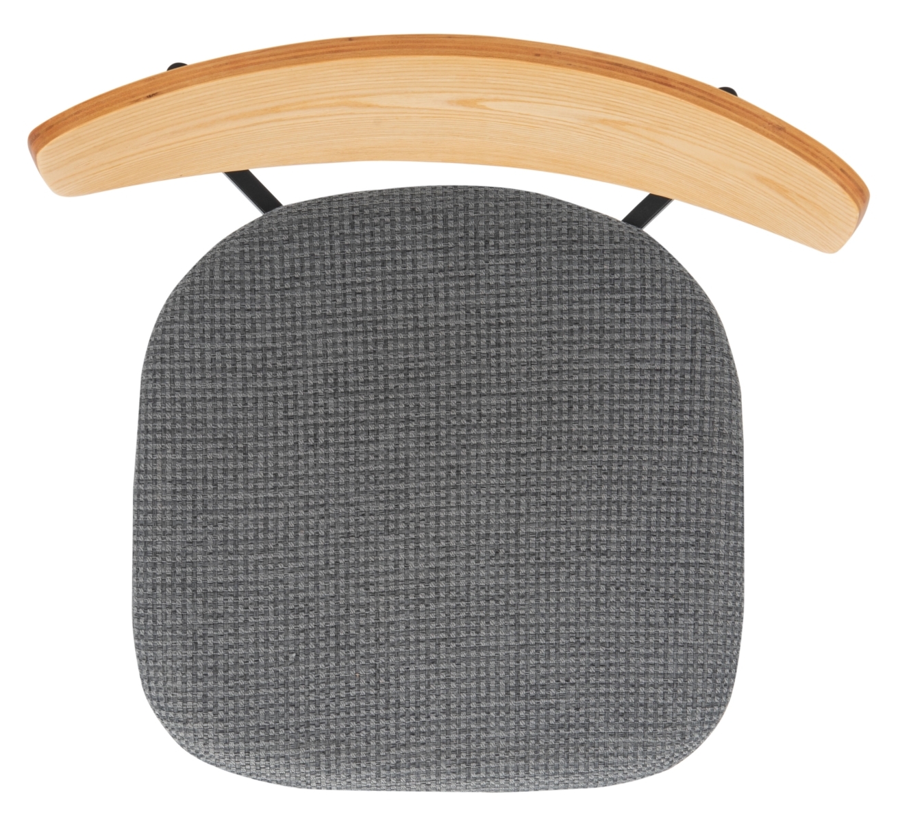 Ryker Dining Chair - Oak / Grey - Safavieh - Image 5