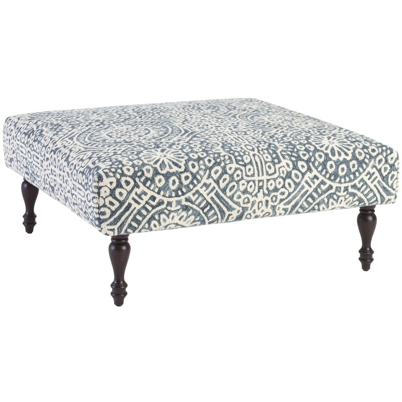 Annie Selke Home Temple Cocktail Ottoman - Image 0