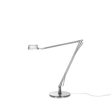 Kartell Aledin Dec Desk Lamp, Smoke, Polycarbonate - Image 1