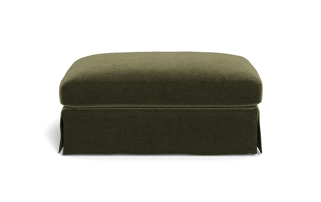 Maxwell Slipcovered Ottoman by Apartment Therapy - Image 0