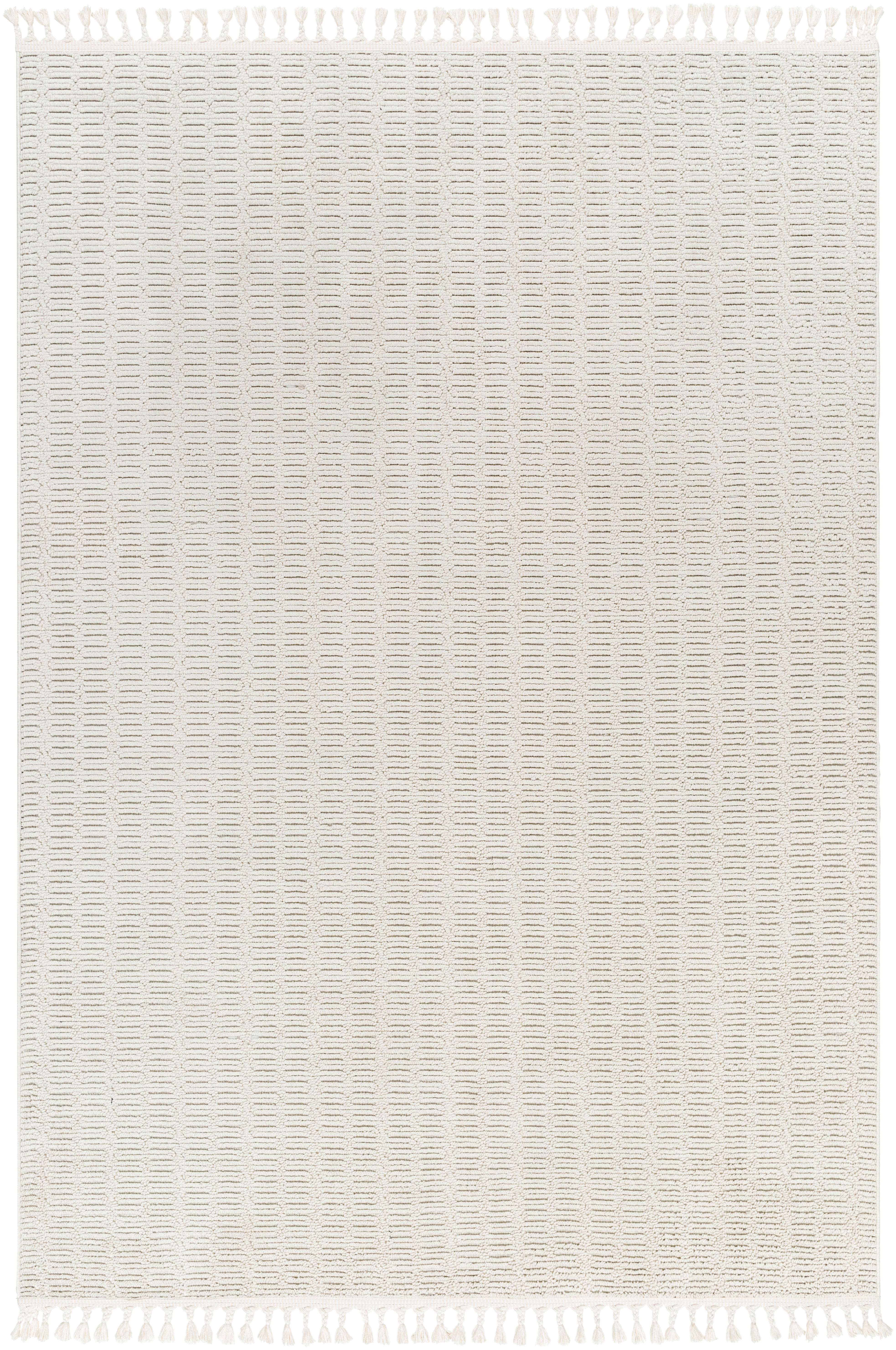 Finland Beige Indoor 9'2" x 12' Machine Woven Rug - Image 0