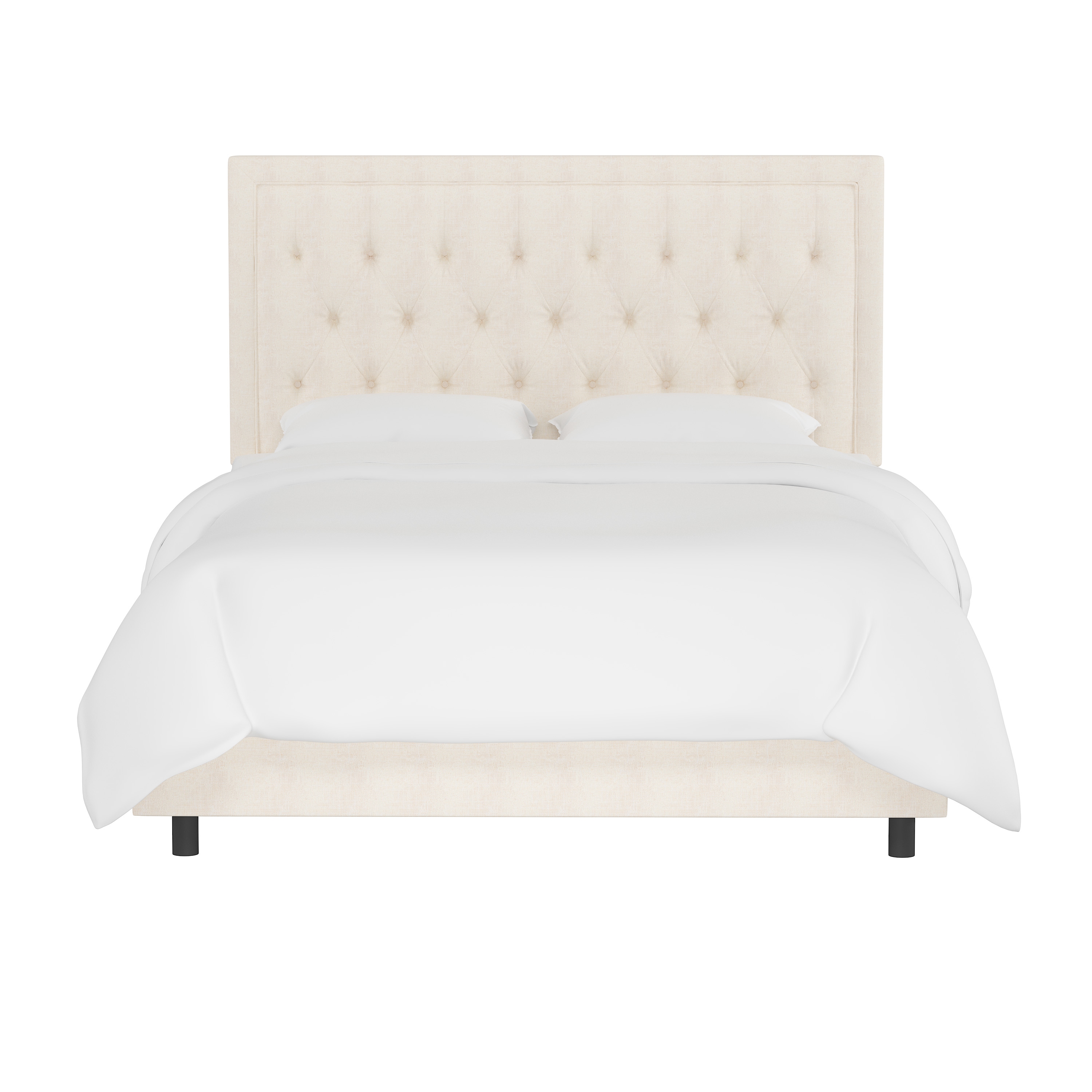 Lafayette Bed, Queen, White - Image 1
