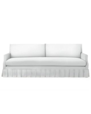 Grady Notch Arm Pleated Sofa