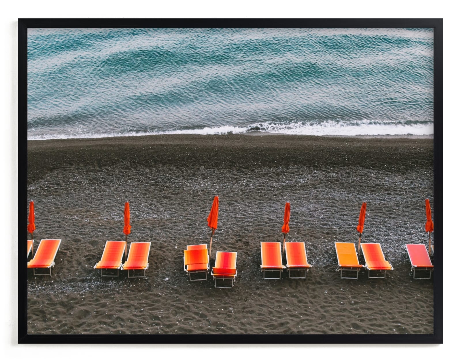 Positano Spiaggia Limited Edition Fine Art Print 2 - Image 0