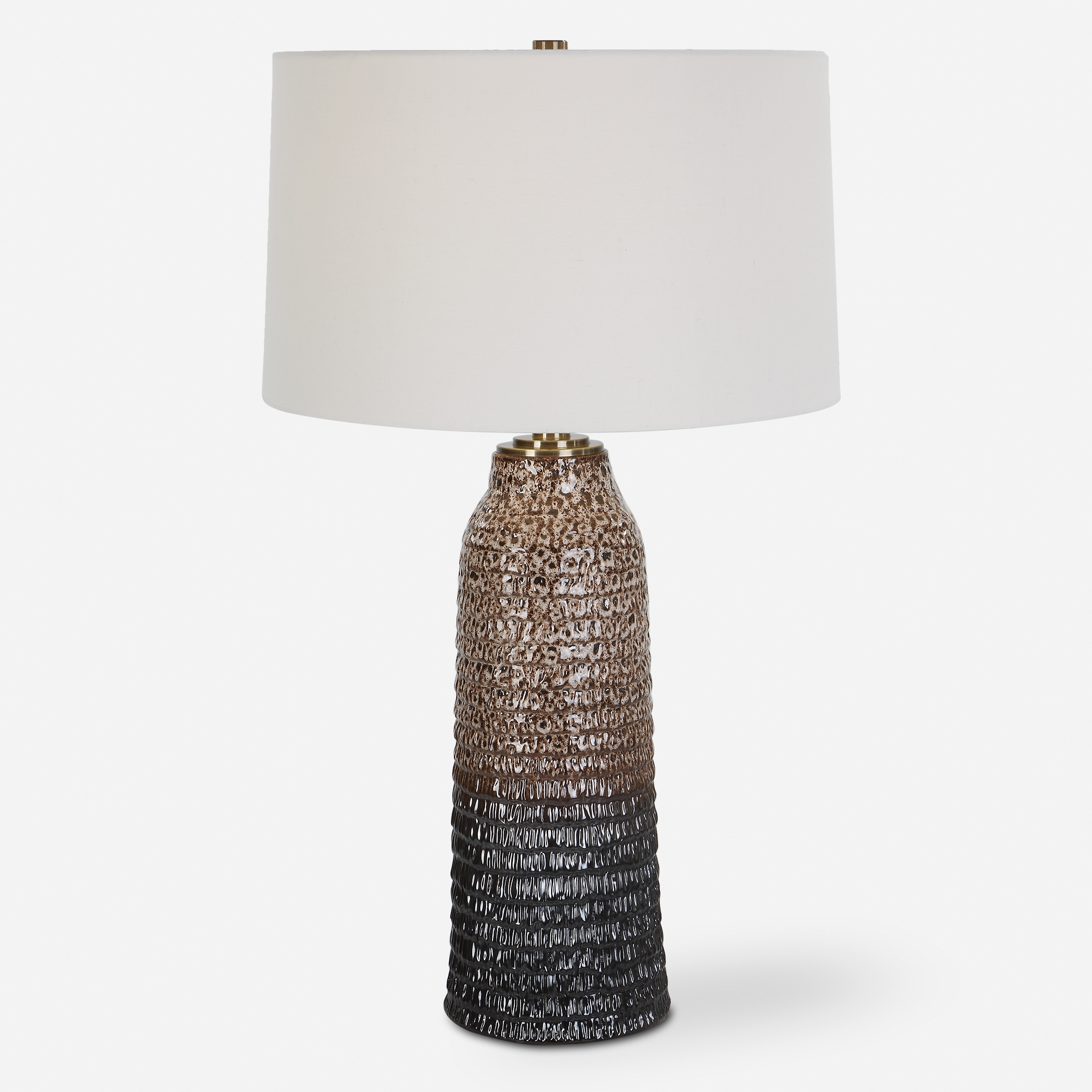 Alamance Rustic Bronze Table Lamp - Image 0