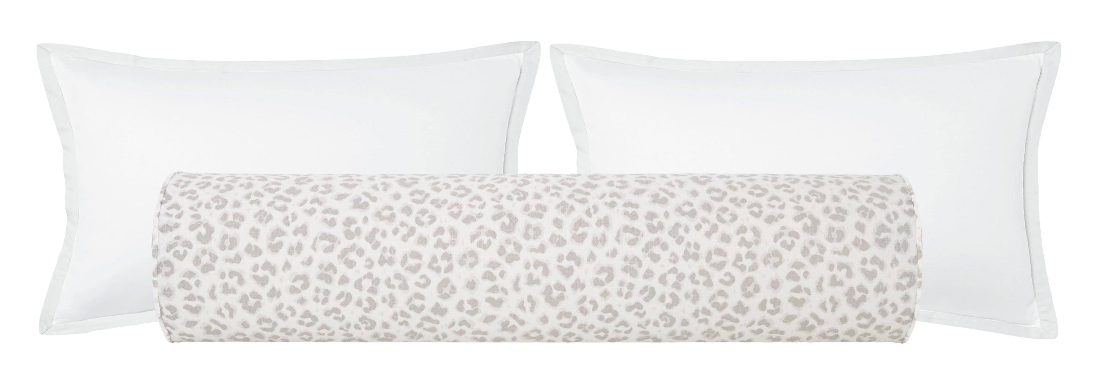 THE BOLSTER :: COUGAR LINEN PRINT // STONE - Sample 4" X 4" - Image 0