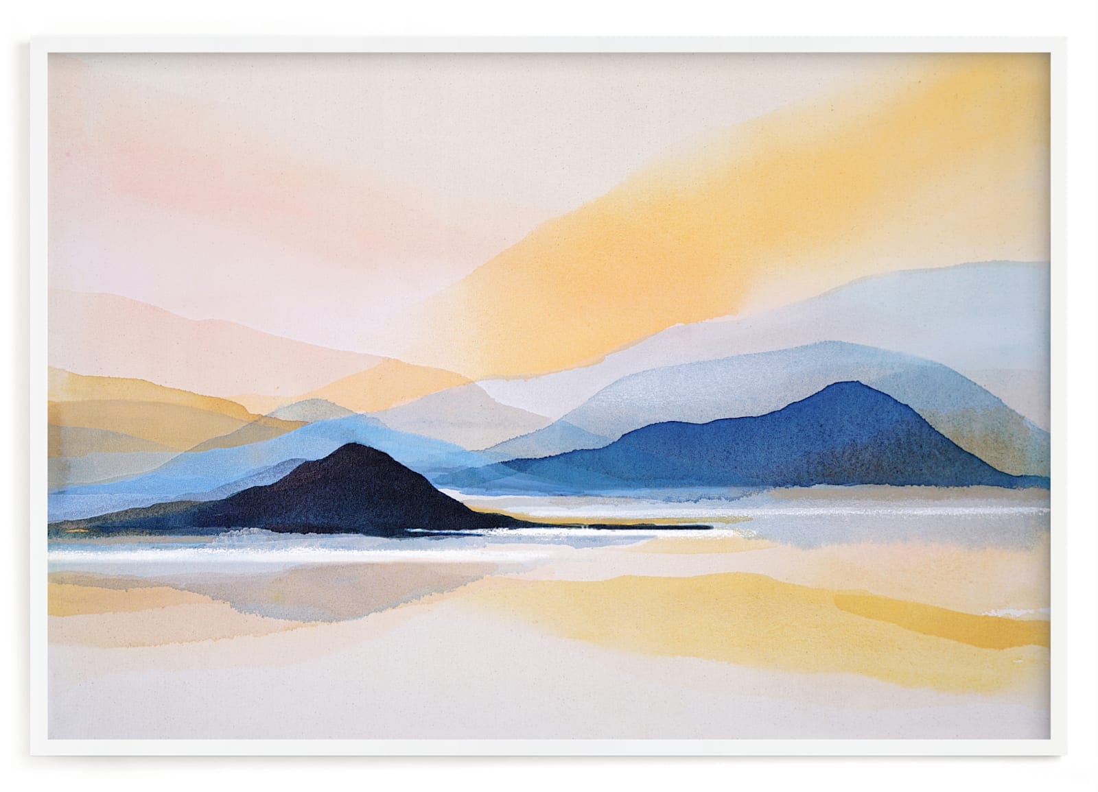 Mountain In The Calm Light Limited Edition Fine Art Print 2 - Image 0