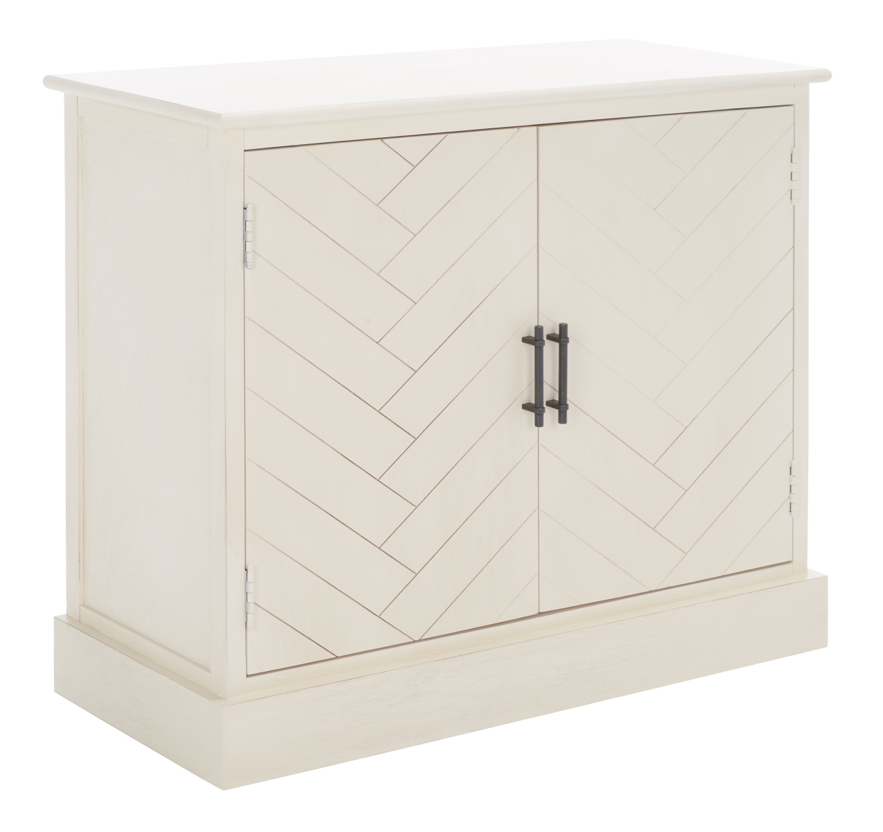 Peyton 2 Door Sideboard - Distressed White - Safavieh - Image 7