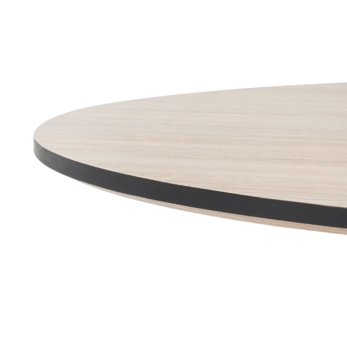 Rixley Dining Table - Natural / Black - Safavieh - Image 2