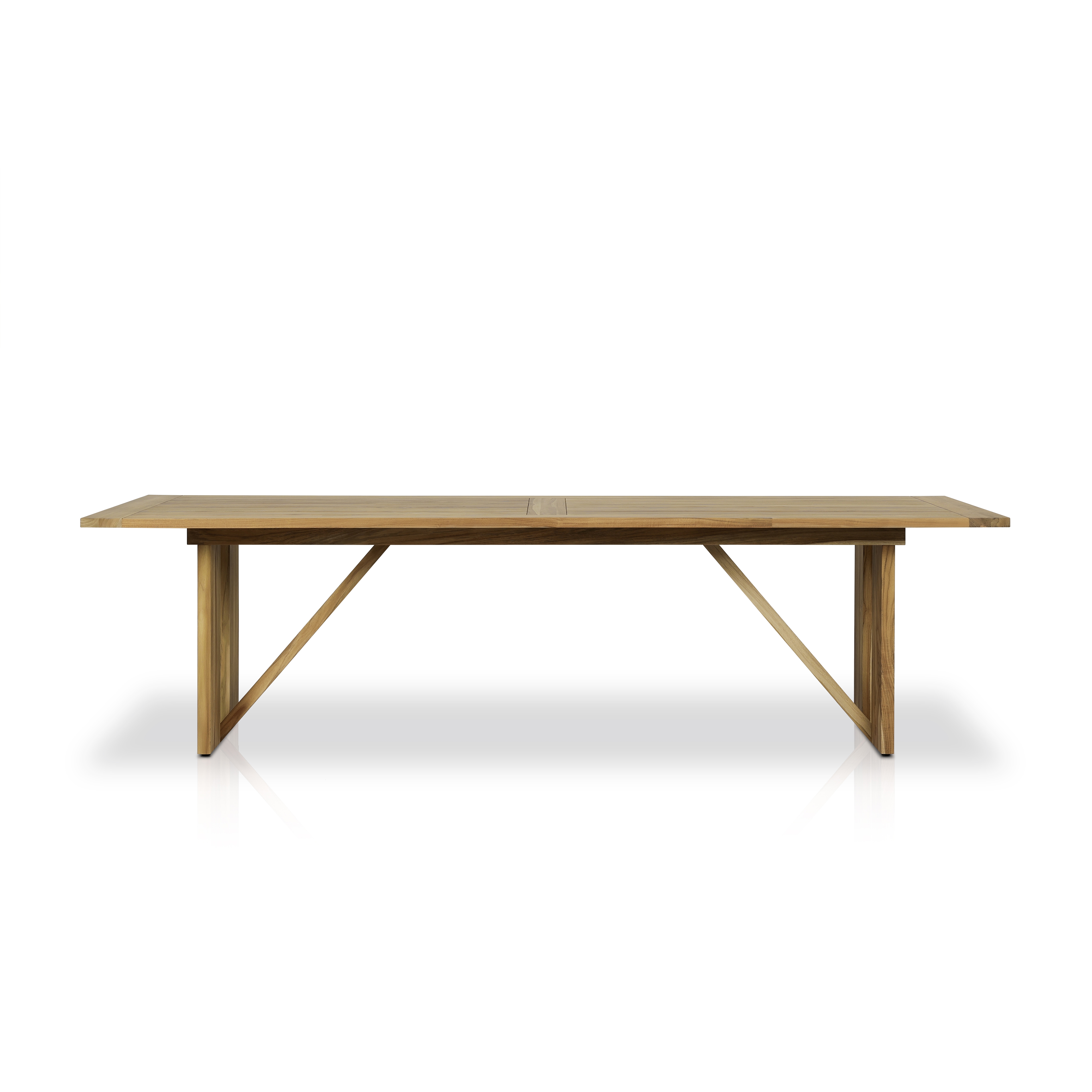 Enders Outdoor Dining Table-Ntrl-Fsc - Image 3