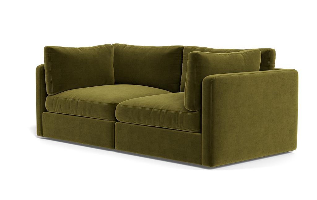 Tatum Modular Fabric Loveseat - Image 2