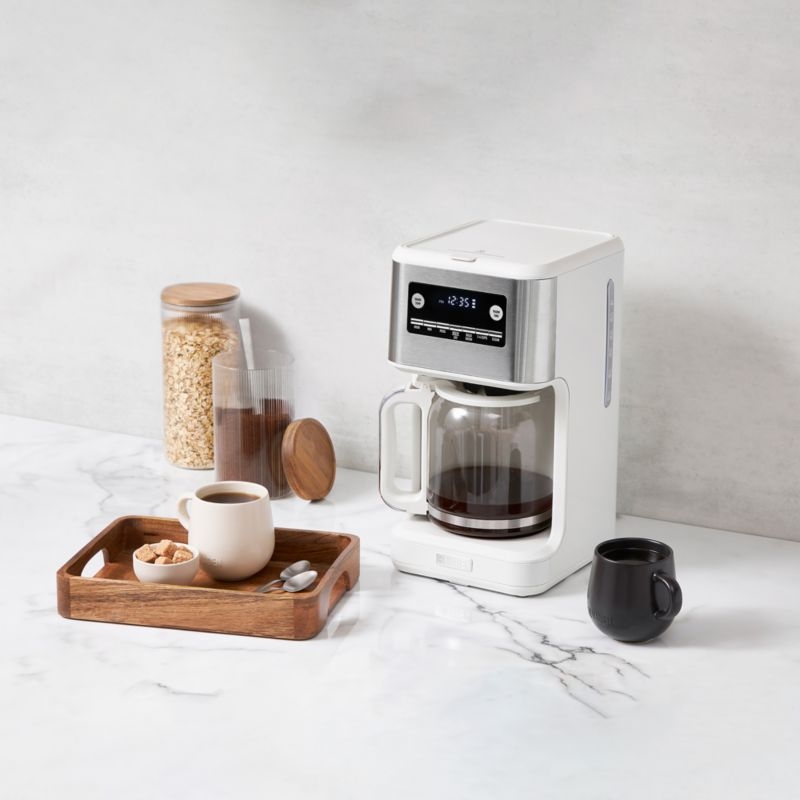 HADEN Generous Brew White 14-Cup Drip Coffee Maker - Image 1